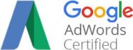 Certification Logo for Google Adwords Certified